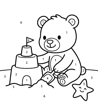 Little Bear Builds a Sandcastle