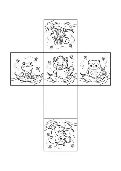 Brave Panda's Summer Adventure